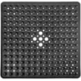 thumbnail image 1 of Alfombrilla de ducha Yimobra, antideslizante, 53 x 53 cm, color negro, 1 of 7