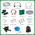 thumbnail image 2 of Haosegd 250FT Zipline for Backyard Kids and Adults: Up to 400 lbs - Upgraded Quick Tightening System, 2 of 9