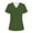 Army Green-B#3119M, variant on S-5XL Women Scrub Tops Plus Size V Neck Short Sleeve Nurse Working Uniforms with Pocket