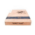 thumbnail image 6 of Liga Privada Dirty Rat Unico Serie Empty Wood Cigar Box 9.25" x 6.5" x 1.25", 6 of 9