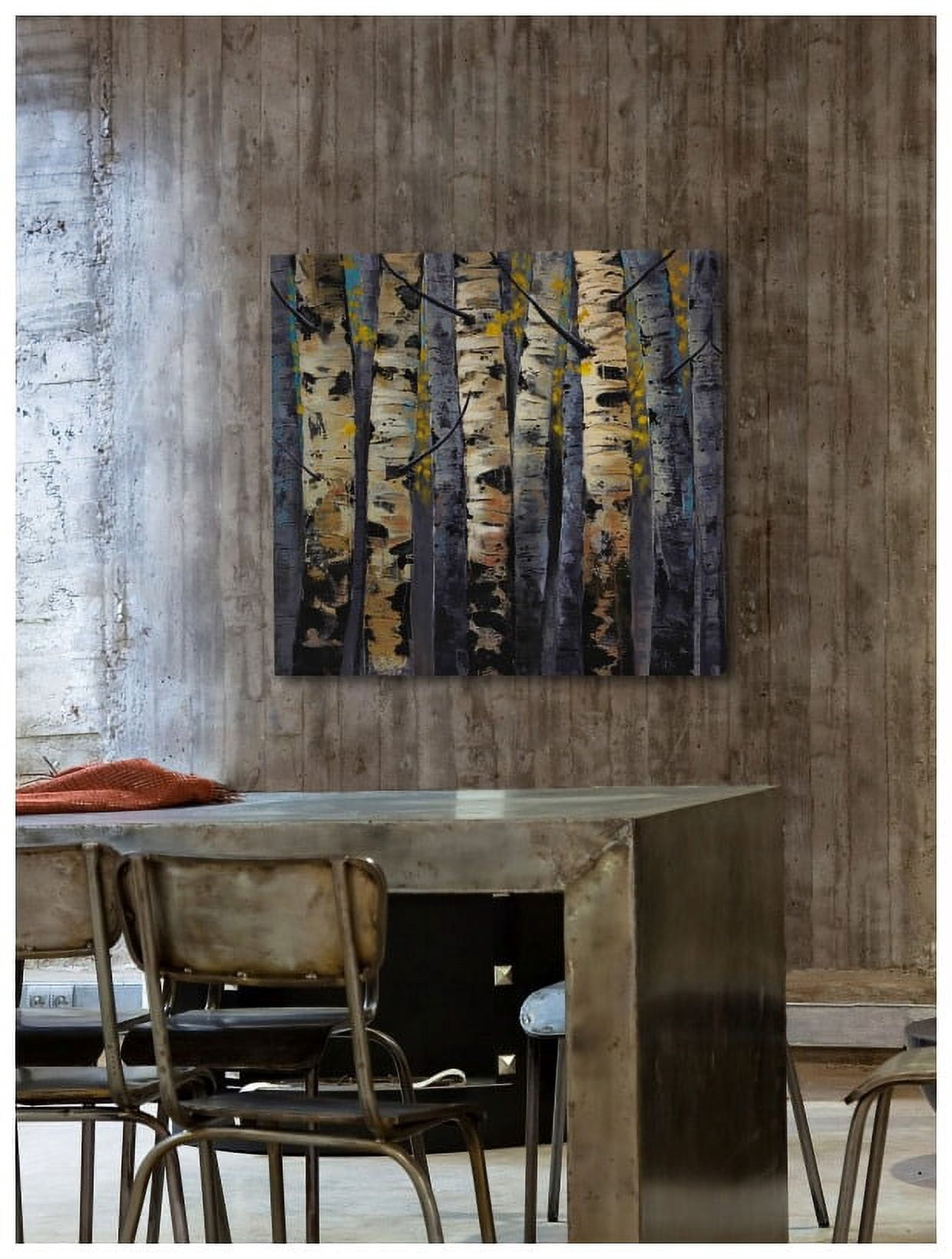 "Gold Infusion I" Painting Print on Wrapped Canvas
