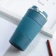 thumbnail image 1 of Termo de café de acero inoxidable 380 con funda antideslizante, frasco de vacío para coche, frasco aislado de viaje, 510ml/304 ml, 1 of 4
