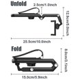 thumbnail image 2 of Sun Visor Phone Mount 180° Rotating Rearview Mirror Phone Gps Holder Stable Non-Slip  Dashboard Phone Bracket For Most Vehicle Pickup Truck Suv Taxi Kitchen Desktop, 2 of 10