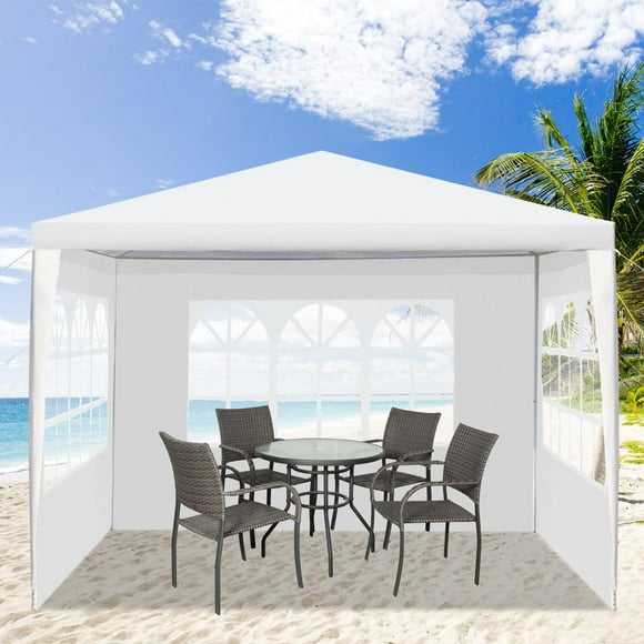 3x3m Dosel de boda Fiesta al aire libre Carpa para bodas Zimtown exterior