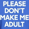thumbnail image 3 of CafePress - Please Don't Make Me Adult Today Dark T Shirt - Men's Classic Graphic Cotton T-Shirt, 3 of 4
