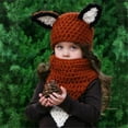 thumbnail image 2 of Sombrero de invierno para niñas y niños liwang Bufanda con orejeras capucha circunferencia 45cm-58cm, 2 of 5