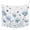 Blue, variant on Blue Poppy Floral Tapestry for Bedroom Wall Hanging Tapestry, Spring Pastoral Butterfly Botanical Ceiling Backdrop Tapestries Poster Blanket Wall Decor for Teens Room Living Room Dorm 51" x 59"