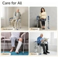 thumbnail image 5 of Height-Adjustable Toilet Safety Frame with Width-Adjustable Handles - Support Rail for Seniors, Pregnant, and Disabled, 5 of 7