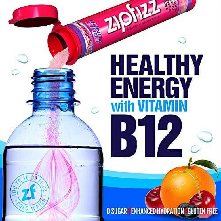 Amazon.com : Zipfizz Energy Drink Mix, Electrolyte Hydration