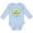 AE-Light Blue, variant on Inktastic Summer Enjoy the Sunshine Palm Beach Florida in Blue Boys or Girls Long Sleeve Baby Bodysuit