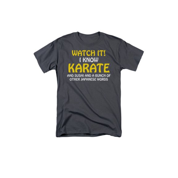 I Know Karate Officially Licensed Adult T Shirt