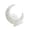 White, variant on Resin Moons Statue Figurines Decorative Objects Moons Goddesses Sculptures Ornament Collectible Figurines Gift Women Men