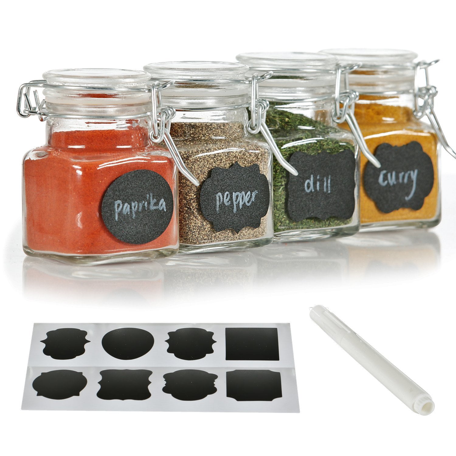 reusable spice jars