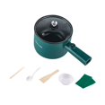 thumbnail image 2 of Tnarru Electric Hot Pot ,Non Stick Pan ,Multifunctional ,Electric Cooking Pot Mini Travel Cooker for Dorm Room and Apartment Oatmeal Green, 2 of 8