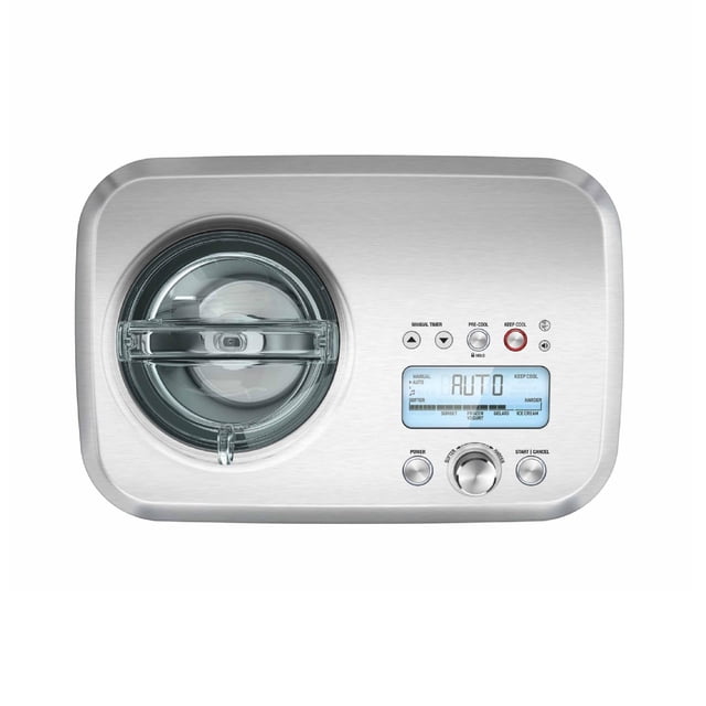Breville BCI600XL Máquina para hacer helados con cuchara inteligente, plateada
