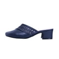 thumbnail image 3 of PEERAGE Darcie (LC9038) Women Wide Width Dress Mule NAVY 10, 3 of 6