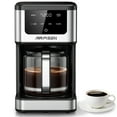 thumbnail image 1 of AIRMSEN 14-Cup Coffee Maker with Adjustable Brew Sizes, Programmable Coffee Machine with 71oz Glass Carafe, Drip Coffee Pot, 2-Hour Keep Warm, Auto-off, 1 of 8