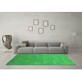thumbnail image 3 of Ahgly Company Indoor Rectangle Oriental Green Industrial Area Rugs, 2' x 5', 3 of 4