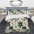 thumbnail image 2 of Designart "Serene Nomad Dreams" Beige Geometric Bedding Covert Set - Modern & Contemporary Bed Set With 2 Shams, 2 of 5