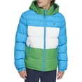 thumbnail image 3 of Chaqueta Tommy Hilfiger para hombre con capucha, color verde/azul, talla M, 3 of 4