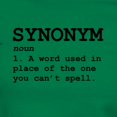 thumbnail image 3 of CafePress - Synonym Definition T Shirt - Women's Traditional Fit Dark T-Shirt, 3 of 4