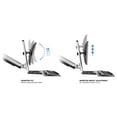 thumbnail image 6 of Mount-It! Single Monitor Adjustable Sit Stand Workstation | Desk Mount, 6 of 7