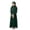 Mint Green, variant on Girls Muslim Long Sleeve Dress Ramadan Abaya with Hijab Prayer Clothes Kaftan Dress Robe Size 3-12 Years