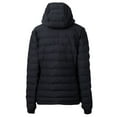 thumbnail image 3 of Women's Cutter & Buck Black Kansas City Chiefs Mission Ridge Repreve- Eco Insulated Full-Zip Hoodie Puffer Jacket, 3 of 3