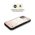 thumbnail image 2 of Head Case Designs Glittery Marble Prints Rose Gold Hybrid Case Compatible with Apple iPhone 15 Pro Max, 2 of 7