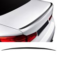 thumbnail image 2 of Ikon Motorsports Compatible with 17-23 BMW G30 Sedan M5 Performance Trunk Spoiler Painted #668 Jet Black, 2 of 5