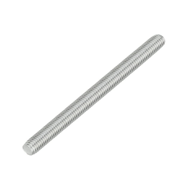 Uxcell M10 x 120mm Tige en Acier Inoxydable 304 Entièrement Filetée