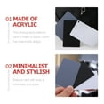 thumbnail image 5 of FUEENIRVA 2pcs Grey Shades Card for Photography Videography Neutral Gray Scene Balancing Minimalist Style, 5 of 5