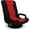 Black/Red, variant on NurtureTail Gaming Chair Floor Chair, 360° Swivel Rocker with Lumbar Support, Adjustable Foldable Backrest, Armrest Handles for TV, Reading, Gaming and Relaxing - Black/Blue
