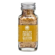 Pepper Creek Farms 400H Metallic Gold Edible Glitter - Pack of 12