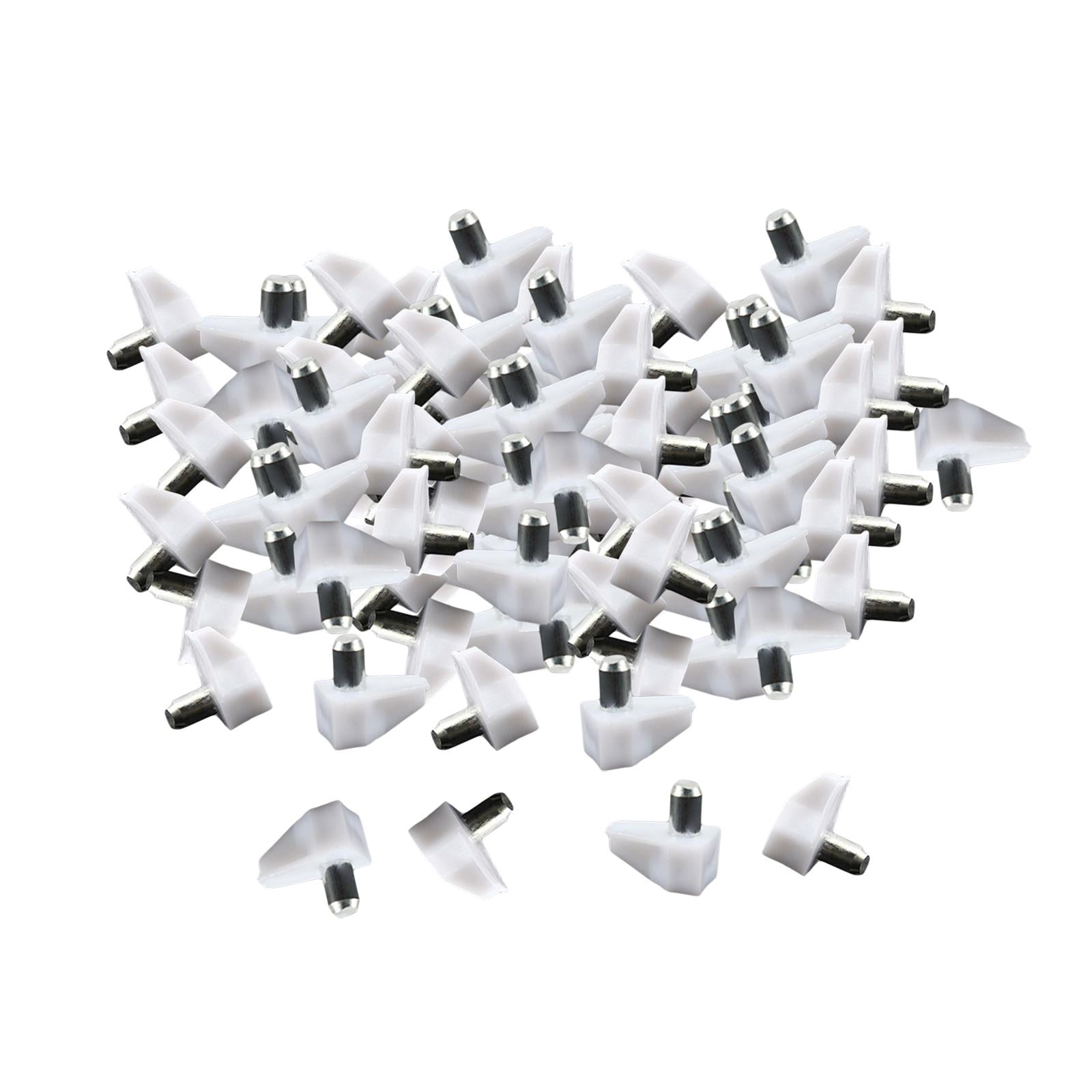 100x Shelf Pins Shelf Pegs Holder Shelf Brackets Shelf Supports for Entertainment Centers Wooden