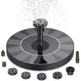 thumbnail image 1 of Actualización de fuente solar 2022, bomba de estanque solar con 6 efectos Bomba de agua solar Bomba de fuente flotante solar para estanque de jardín Fuente Baño de pájaros Tanque de peces JFHHH pequeña, 1 of 5
