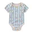 thumbnail image 3 of Disney Toy Story Woody Buzz Lightyear Bodysuit Creeper (Baby Boys), 3 Pack, Sizes 3M-12M, 3 of 7