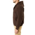 thumbnail image 2 of Sherpa-Lined Duck Canvas Hooded Jacket, 2 of 5