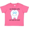 thumbnail image 3 of Inktastic Dentist Rocks Tooth Boys or Girls Toddler T-Shirt, 3 of 5