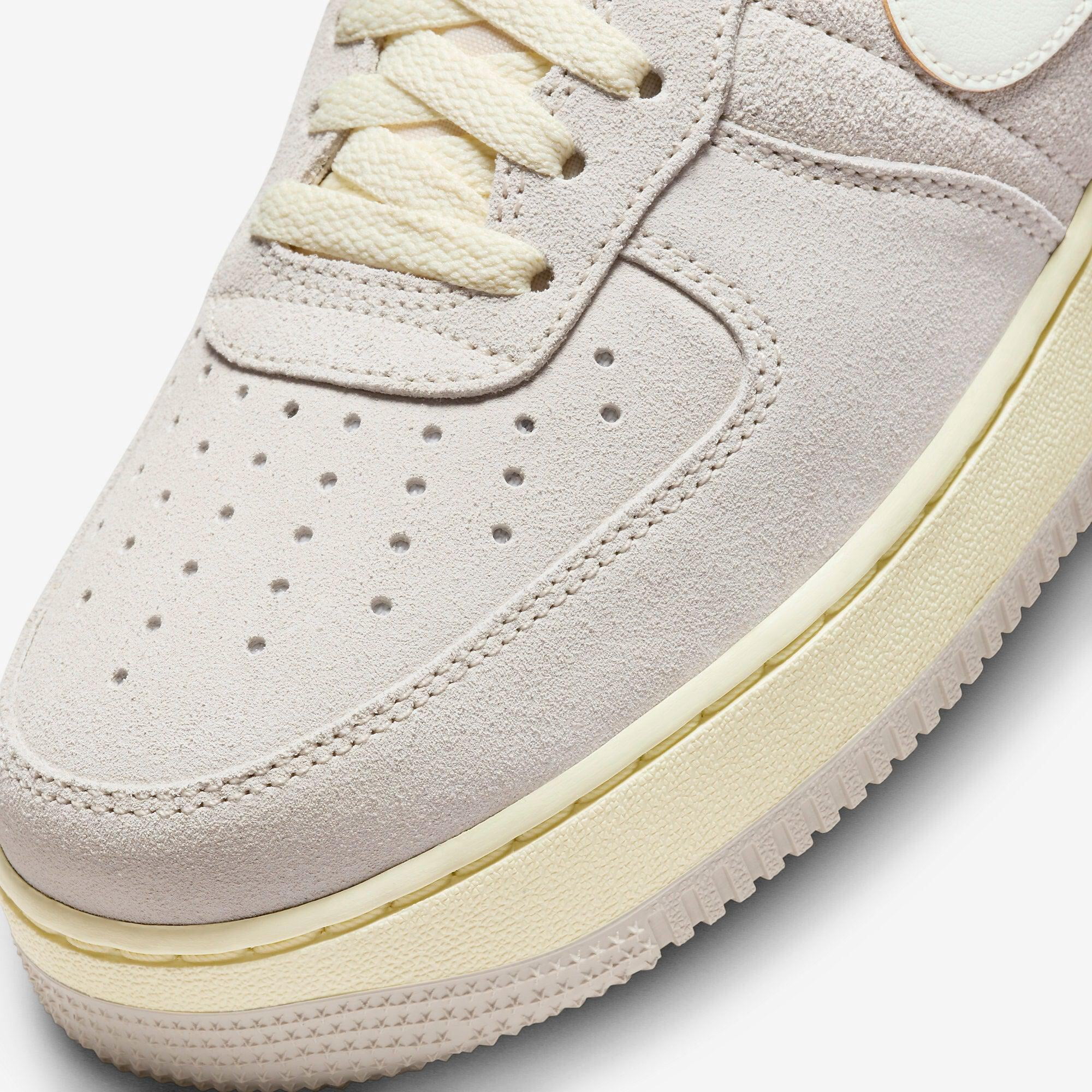 nike air force one beige suede