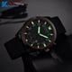 thumbnail image 3 of Reloj de cuarzo para hombre, relojes para hombre, reloj de cuarzo militar para hombre, reloj de pulsera deportivo luminoso con fecha negra., 3 of 5