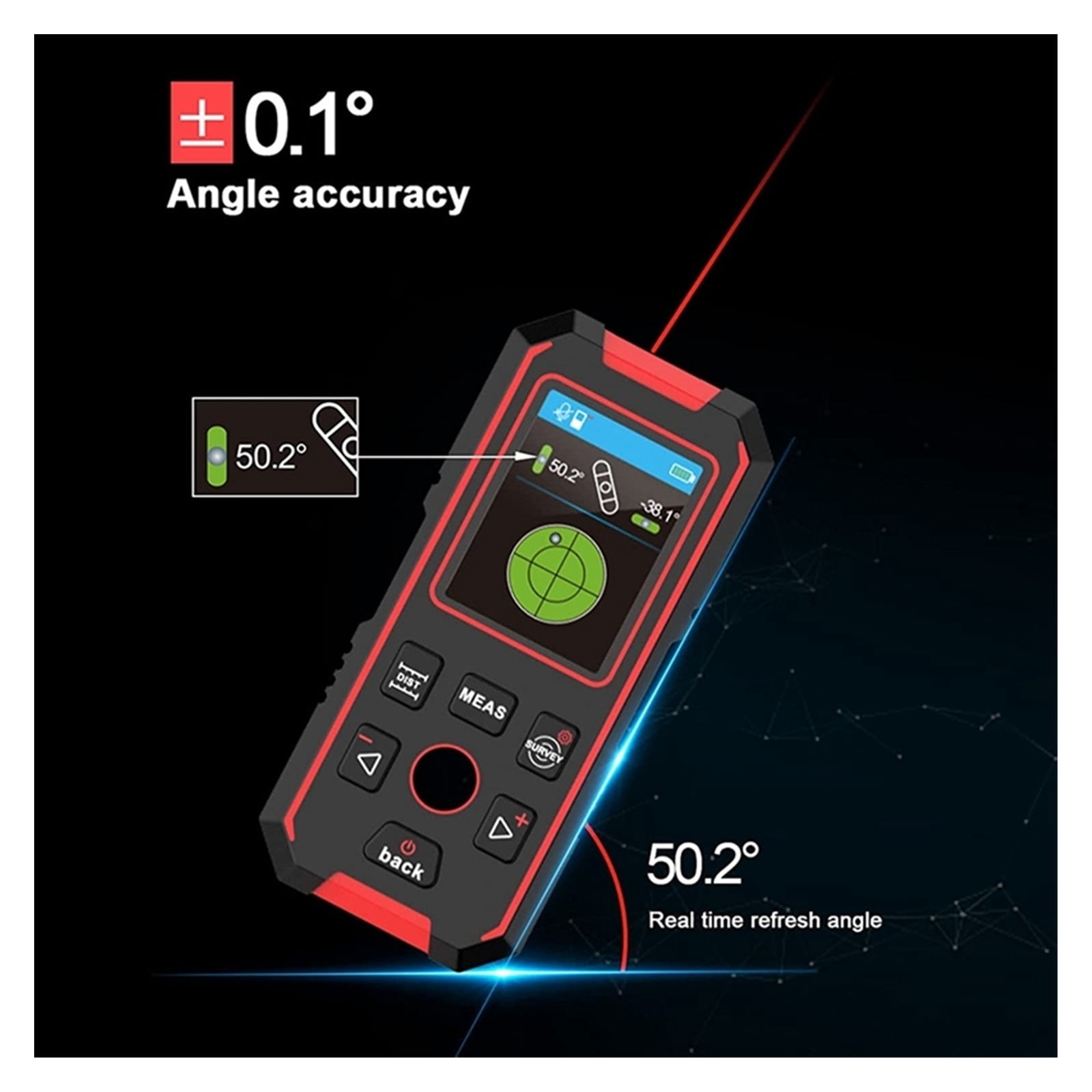 Wall Scanner Wire Metal Detector,Wall Detector Center HD LCD Display With 3 In 1 Professional Electronic Sensor