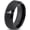 Black Bevel Tungsten, variant on Tungsten Idaho The Gem State Band Ring 8mm Men Women Comfort Fit Gray Flat Cut Brushed Polished