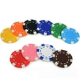 thumbnail image 2 of Fichas de material dados flores mahjong poker fichas de plástico fichas de intercambio de póquer de Texas, 2 of 2
