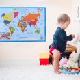 thumbnail image 3 of KEINXS Operitacx USA & World Map Poster for Kids Learning in Classroom & Playroom, 3 of 6