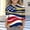 A169 Yellow, variant on Patriotic T Shirt for Girls Crewneck Long Sleeve Loose Fit Summer Casual 4th of July Shirts USA Graphic Tee American Flag Red White and Blue Stars Stripes Clothes