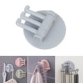 thumbnail image 1 of Xihbxyly Gancho Adhesivo de 2 Kg, Rodamiento Fuerte y Giratorio, Estante de Baño Compacto, Soporte de Pared Versátil para Toallas, Multiusos En Baño y Cocina, Material Abs Duradero, Carga Máxima de 2, 1 of 2