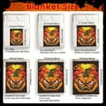 thumbnail image 3 of Devil Pumpkin King Flannel Blanket: Premium Soft Touch, Warm & Cozy. Featuring a Giant and Fierce Jack-O'-Lantern Design for Instant Halloween Thrills. Perfect for Living Rooms, Bedrooms, Party Decor, 3 of 8