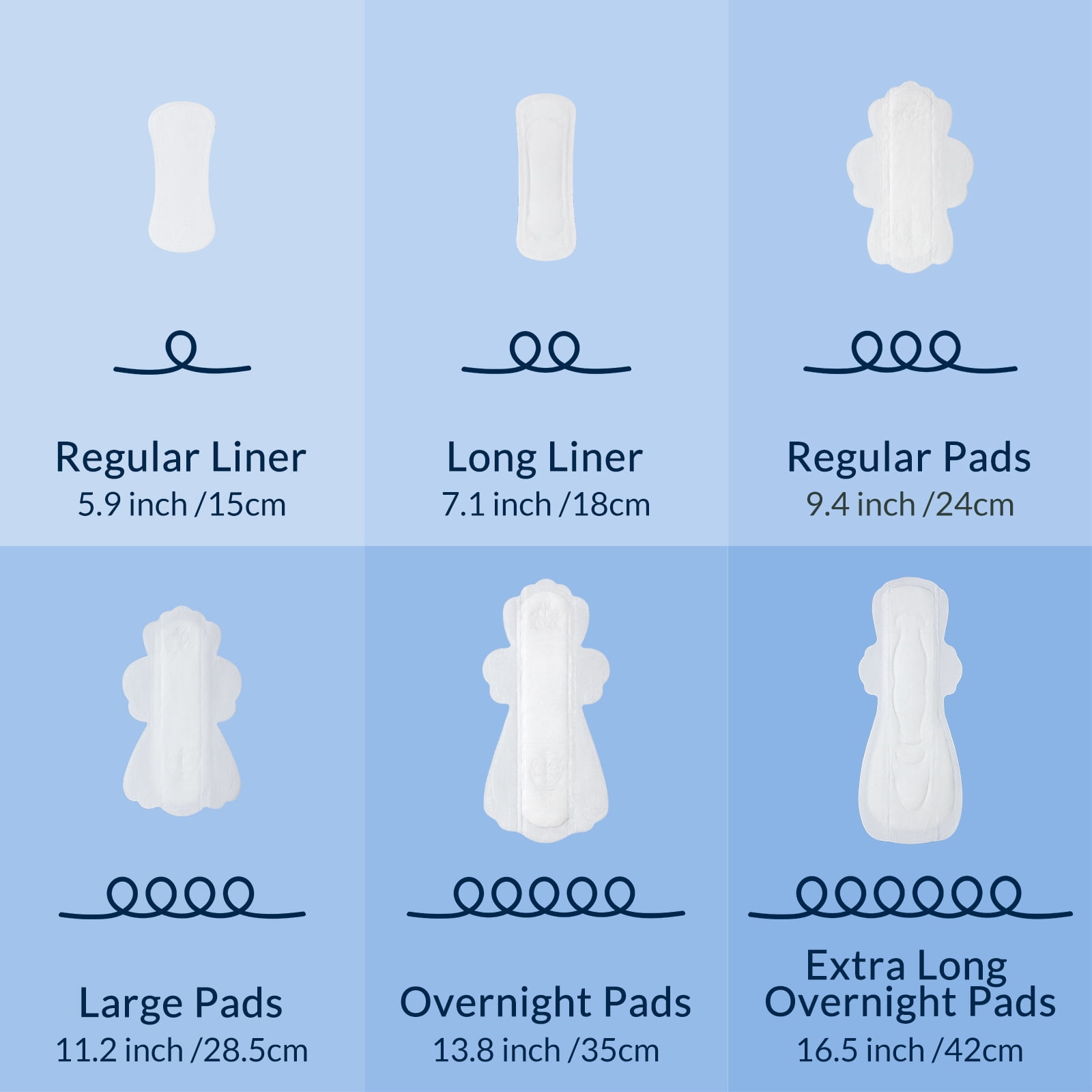 100% Large Organic Pads for Women, Ultra Thin Heavy Flow Sanitary Pads with Wings, Unscented Cotton Pads Menstrual, Super Absorbency Feminine Pads Extra Coverage Period Pads (Large, Size 4, 48ct)