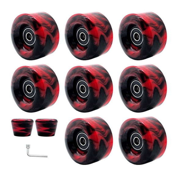 Double Row Skating Skateboard Quads Skate Replacement Wheels Roller Skate Wheels